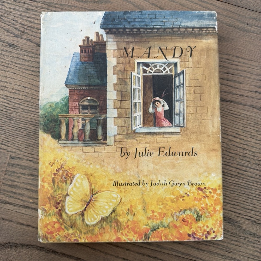 MANDY By Julie (Andrews) Edwards, 1971. 1st Edition, 1st Printing With DJ